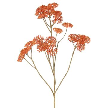 Dekorativ rödblomsterkvist ORTEGA, orange, 75cm, Ø7-13cm Dekorativ rödblomsterkvist ORTEGA, orange, 75cm, Ø7-13cm