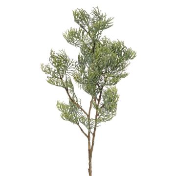 Dekorativ kvist av konstgjord cypress SILVARIO, grågrön, 75cm