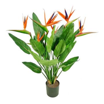 Konstgjord strelitzia KUSUMA, orange-violett, 100cm Konstgjord strelitzia KUSUMA, orange-violett, 100cm