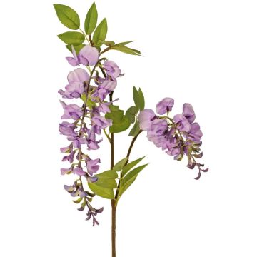 Konstgjord blåregn-gren NEZUMI med blommor, lila, 105cm