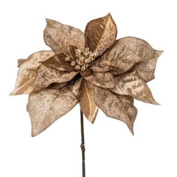 Sammetjulstjärna PLINTY, guld, 55cm Sammetjulstjärna PLINTY, guld, 55cm