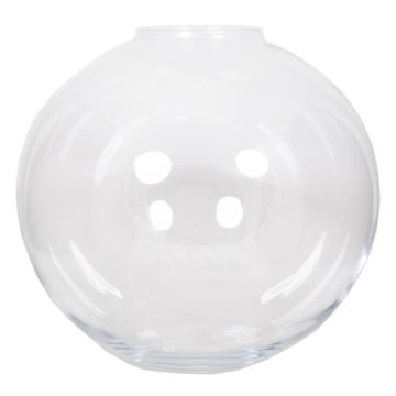 Ljuslykta i glas GIANIS, transparent, 36cm, Ø39cm Ljuslykta i glas GIANIS, transparent, 36cm, Ø39cm