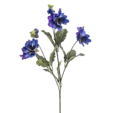 Konstgjord gren med penséer SKAILA, blå-lila, 55cm Konstgjord gren med penséer SKAILA, blå-lila, 55cm