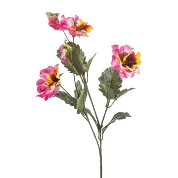 Konstgjord gren med penséer SKAILA, rosa-gul, 55cm Konstgjord gren med penséer SKAILA, rosa-gul, 55cm