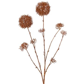 Konstgjord skimmia-gren LOBUS, koppar, 90cm, Ø4-8,5cm Konstgjord skimmia-gren LOBUS, koppar, 90cm, Ø4-8,5cm