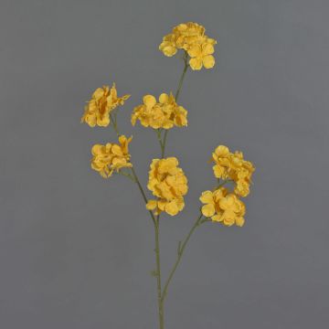 Konstgjord hortensiagren OLYMPUS, ockragul, 80cm, Ø9cm Konstgjord hortensiagren OLYMPUS, ockragul, 80cm, Ø9cm