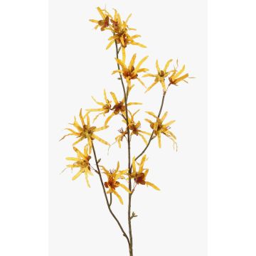Konstgjord trollhasselgren ORAFA med blommor, ockragul, 80cm, Ø4-8cm Konstgjord trollhasselgren ORAFA med blommor, ockragul, 80cm, Ø4-8cm