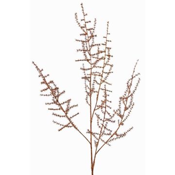 Konstgjord kvist av Asparagus acutifolius PARNASO, koppar, 100cm