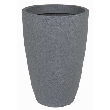Blomkruka i plast PINIOS, stenlook, grå, 77cm, Ø53cm Blomkruka i plast PINIOS, stenlook, grå, 77cm, Ø53cm