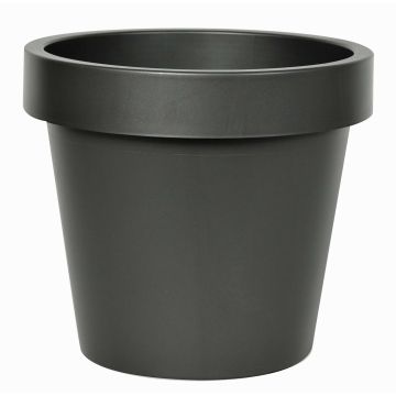 Överkruka i plast VOTHY, mat svart, 18cm, Ø20cm