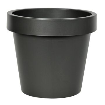 Överkruka i plast VOTHY, mat svart, 18cm, Ø20cm Överkruka i plast VOTHY, mat svart, 18cm, Ø20cm