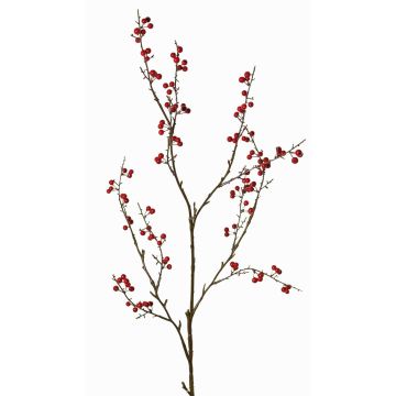 Konstgjord bärgren SYLTAN med bär, röd, 120cm Konstgjord bärgren SYLTAN med bär, röd, 120cm