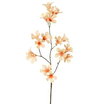 Konstgjord blomkvist, jasmintrumpet AURINA, persika, 90cm Konstgjord blomkvist, jasmintrumpet AURINA, persika, 90cm