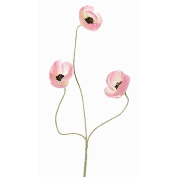 Konstgjord kvist med vallmo KINKA, rosa-krämfärgad, 50cm, Ø5cm Konstgjord kvist med vallmo KINKA, rosa-krämfärgad, 50cm, Ø5cm