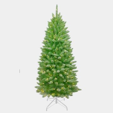 Konstgjord gran FALUN SPEED, snöklädd, LED-belysning, grön, 210cm, Ø100cm Konstgjord gran FALUN SPEED, snöklädd, LED-belysning, grön, 210cm, Ø100cm