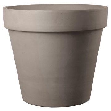 Blomkruka NUVENS i terrakotta, taupe, 70cm, Ø79cm