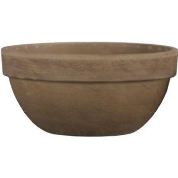 Terrakotta-planteringsskål RIVANOA, brun, 11cm, Ø23,1cm Terrakotta-planteringsskål RIVANOA, brun, 11cm, Ø23,1cm