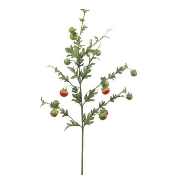 Konstgjord körsbärstomatsgren QUANITTA, röd-grön, 80cm Konstgjord körsbärstomatsgren QUANITTA, röd-grön, 80cm