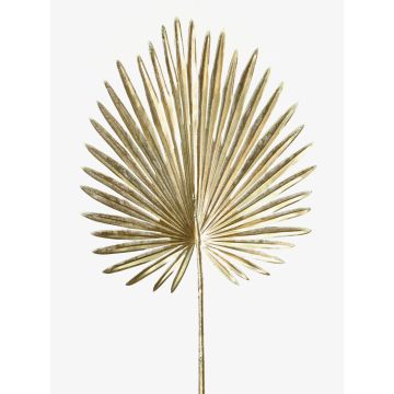 Konstgjord palmblad Washingtonia CENNY, guld, 115cm