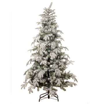 Konstgjord julgran DALIO, LED-lampor, snöad, 150cm Konstgjord julgran DALIO, LED-lampor, snöad, 150cm