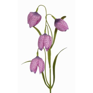 Konstgjord schackbrädesblomma SANEM, lila, 45cm, Ø3cm Konstgjord schackbrädesblomma SANEM, lila, 45cm, Ø3cm