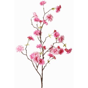 Konstgjord prydnadspersikogren KENZUN, blommor, rosa-cerise, 110cm, Ø2-7cm Konstgjord prydnadspersikogren KENZUN, blommor, rosa-cerise, 110cm, Ø2-7cm