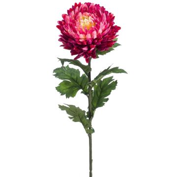 Konstblomma krysantemum LAZO, cerise, 75cm