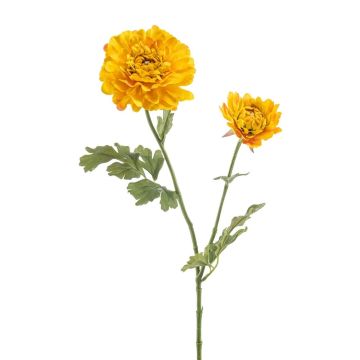 Dekorationsblomma ranunkel LOLYN, gul, 65cm Dekorationsblomma ranunkel LOLYN, gul, 65cm