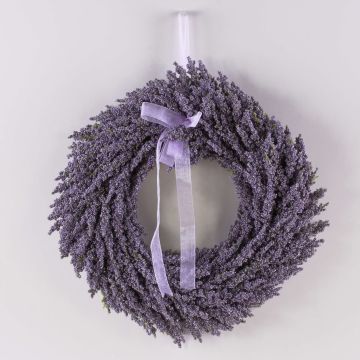 Konstgjord lavendelkrans YLVIE, violett, Ø40cm Konstgjord lavendelkrans YLVIE, violett, Ø40cm