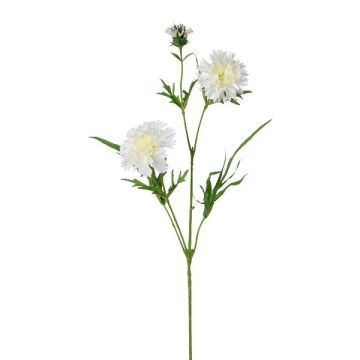 Konstgjord kvist med blåklint BLURKE, vit, 70cm Konstgjord kvist med blåklint BLURKE, vit, 70cm