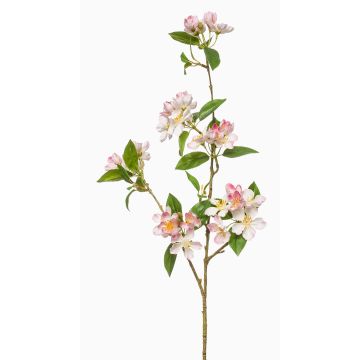 Konstgjord gren prydnadskörsbär RETLOZ med blommor, ljusrosa, 90cm
