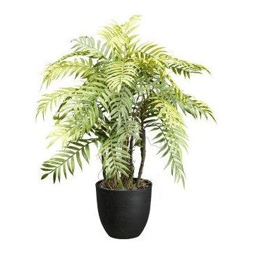 Konstväxt svärdfarn DRULHO, konststam, dekorativ kruka, rötter, grön, 60cm Konstväxt svärdfarn DRULHO, konststam, dekorativ kruka, rötter, grön, 60cm