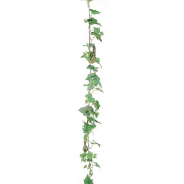 Dekorativ girland med pumpor AFSON och frukter, grön-gul, 180cm