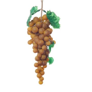 Dekorationsfrukt - druvor ALFARO, olivgrön, 25cm, Ø10cm