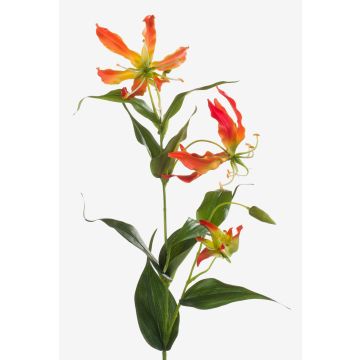 Konstblomma Gloriosa FUJITA, orange-gul, 80cm, Ø15cm Konstblomma Gloriosa FUJITA, orange-gul, 80cm, Ø15cm