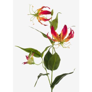 Konstblomma Gloriosa FUJITA, cerise-gul, 80cm, Ø15cm Konstblomma Gloriosa FUJITA, cerise-gul, 80cm, Ø15cm