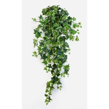 Konstväxt, murgröna LUKA på stödpinne, grön-vit, 90cm