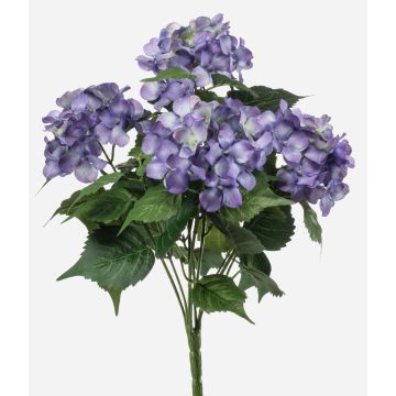Konstgjord hortensia DORJA på stativ, lila, 40cm