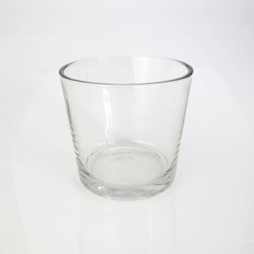 Glasöverkruka ALENA, klar, 16cm, Ø17cm Glasöverkruka ALENA, klar, 16cm, Ø17cm