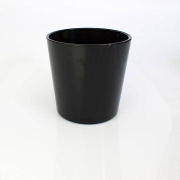 Glaskruka ALENA, svart, 19cm, Ø18,5cm Glaskruka ALENA, svart, 19cm, Ø18,5cm