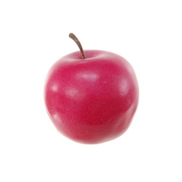 Dekorationsfrukt Äpple HENNY, cerise, 6cm, Ø7cm Dekorationsfrukt Äpple HENNY, cerise, 6cm, Ø7cm