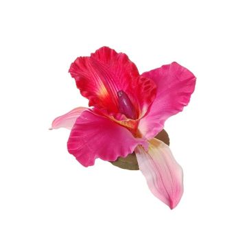 Konstgjord blomma Dendrobium Sonia-orkidé CERIN, flytande, cerise-rosa, 14x14cm Konstgjord blomma Dendrobium Sonia-orkidé CERIN, flytande, cerise-rosa, 14x14cm