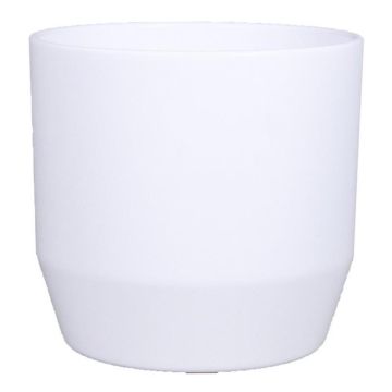 Blomkruka LENAS, keramik, mat vit, 11cm, Ø12cm Blomkruka LENAS, keramik, mat vit, 11cm, Ø12cm