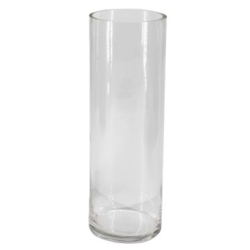 Blomvas, cylinderformad, SANSA OCEAN, glas, klar, 30cm, Ø10cm