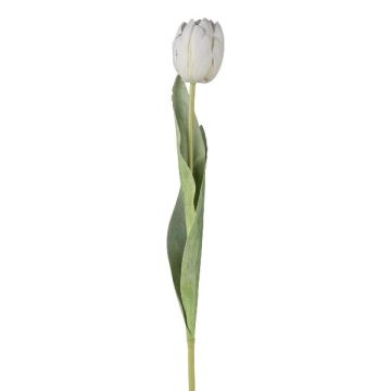 Dekorativ blomma tulpan GUSNAV, vit, 50cm, Ø5cm Dekorativ blomma tulpan GUSNAV, vit, 50cm, Ø5cm