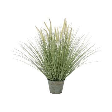 Plastfuchsschwansgräs NORMEN, ax, metallkruka, grön, 70cm Plastfuchsschwansgräs NORMEN, ax, metallkruka, grön, 70cm
