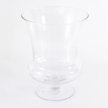Pokalvas CATANIA i glas, transparent, 35cm, Ø27cm