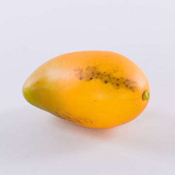 Konstgjord mango FLORISA, orange-gul, 13cm, Ø8cm Konstgjord mango FLORISA, orange-gul, 13cm, Ø8cm