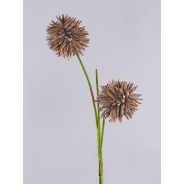 Konstgjord alliumkvist av skumplast CHIRARA, brun, 90cm, Ø10cm Konstgjord alliumkvist av skumplast CHIRARA, brun, 90cm, Ø10cm