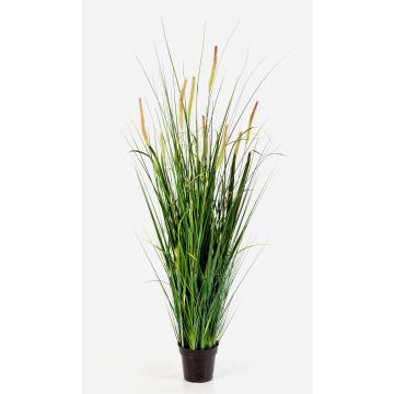 Konstgjort rävsvansgräs FEHMI med ax, grönt, 140cm